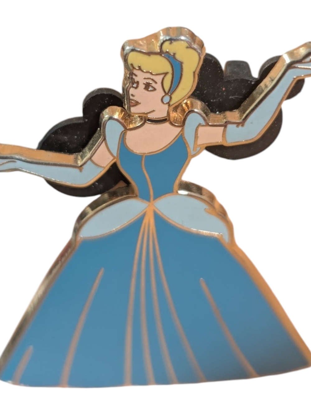 Walt Dinsey Cinderella Enamel Pin - Blue Dress